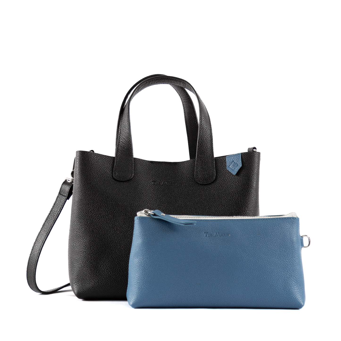 Leather Crossbody Bold Color Handbag Emma Tin Marin