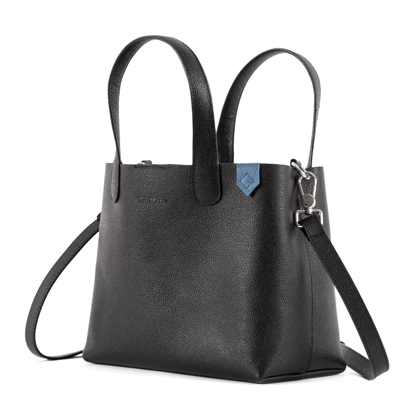 Leather Crossbody Bold Color Handbag Emma Tin Marin