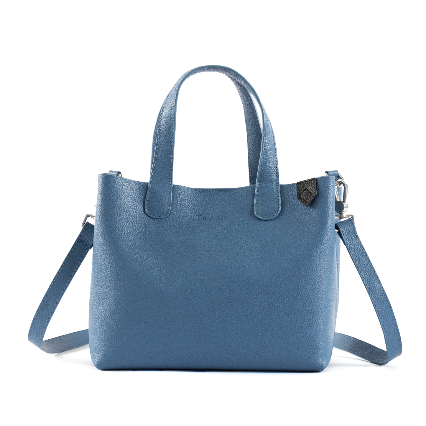 Leather Crossbody Bold Color Handbag Emma Tin Marin