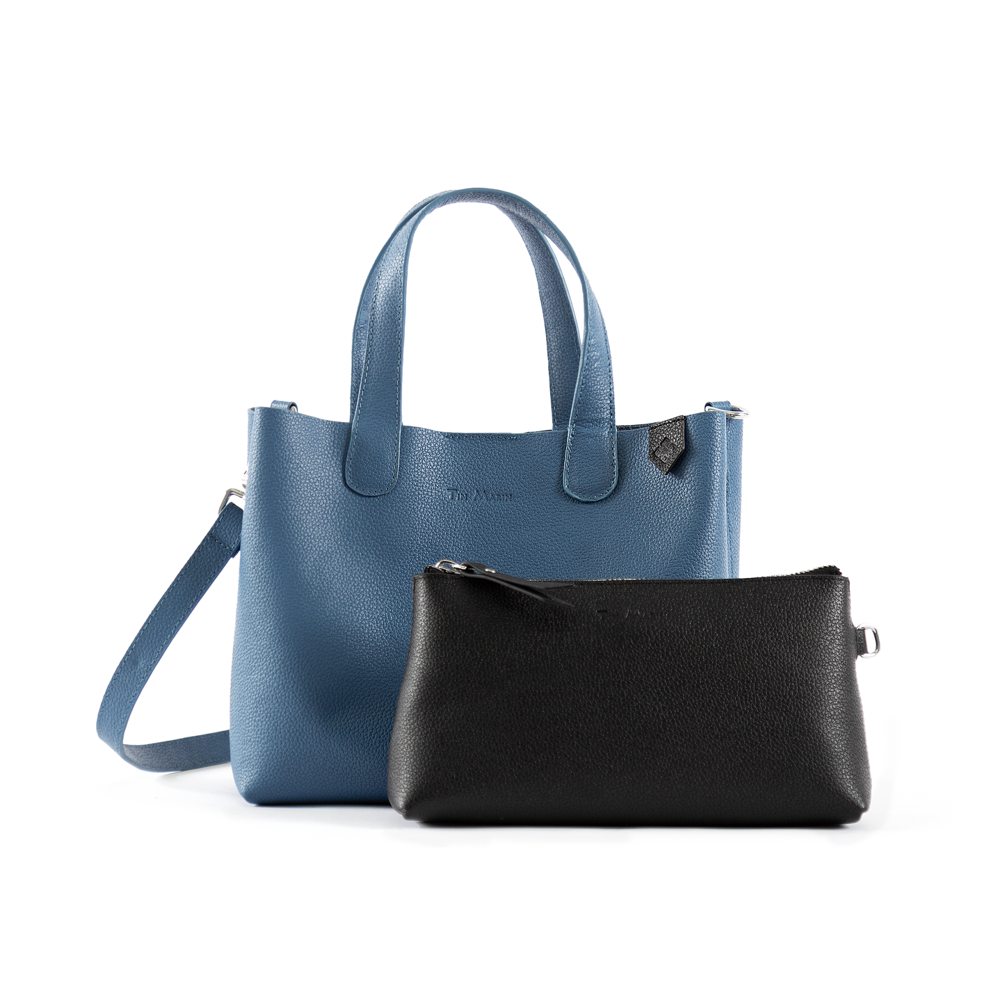 Leather Crossbody Bold Color Handbag Emma Tin Marin