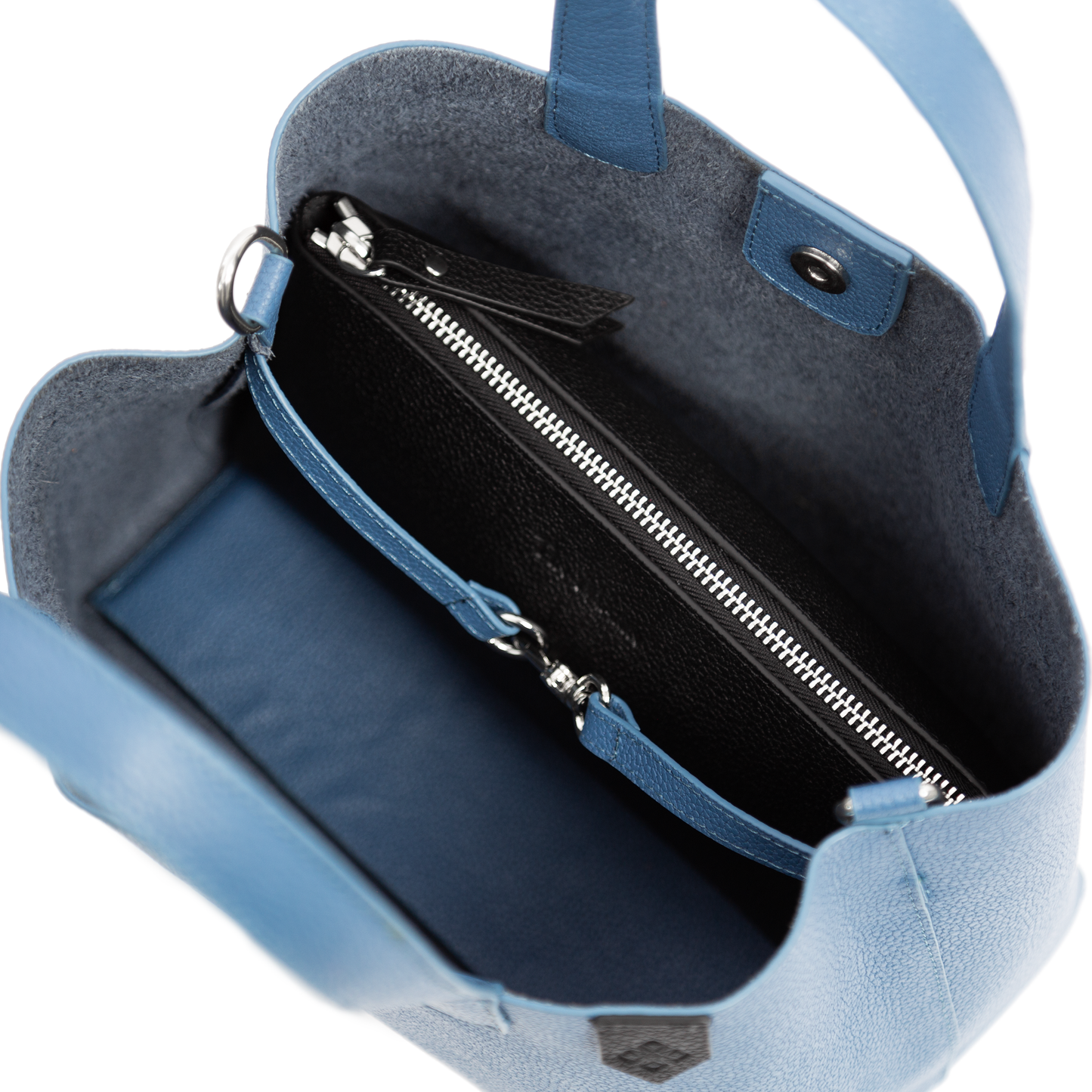 Leather Crossbody Bold Color Handbag Emma Tin Marin