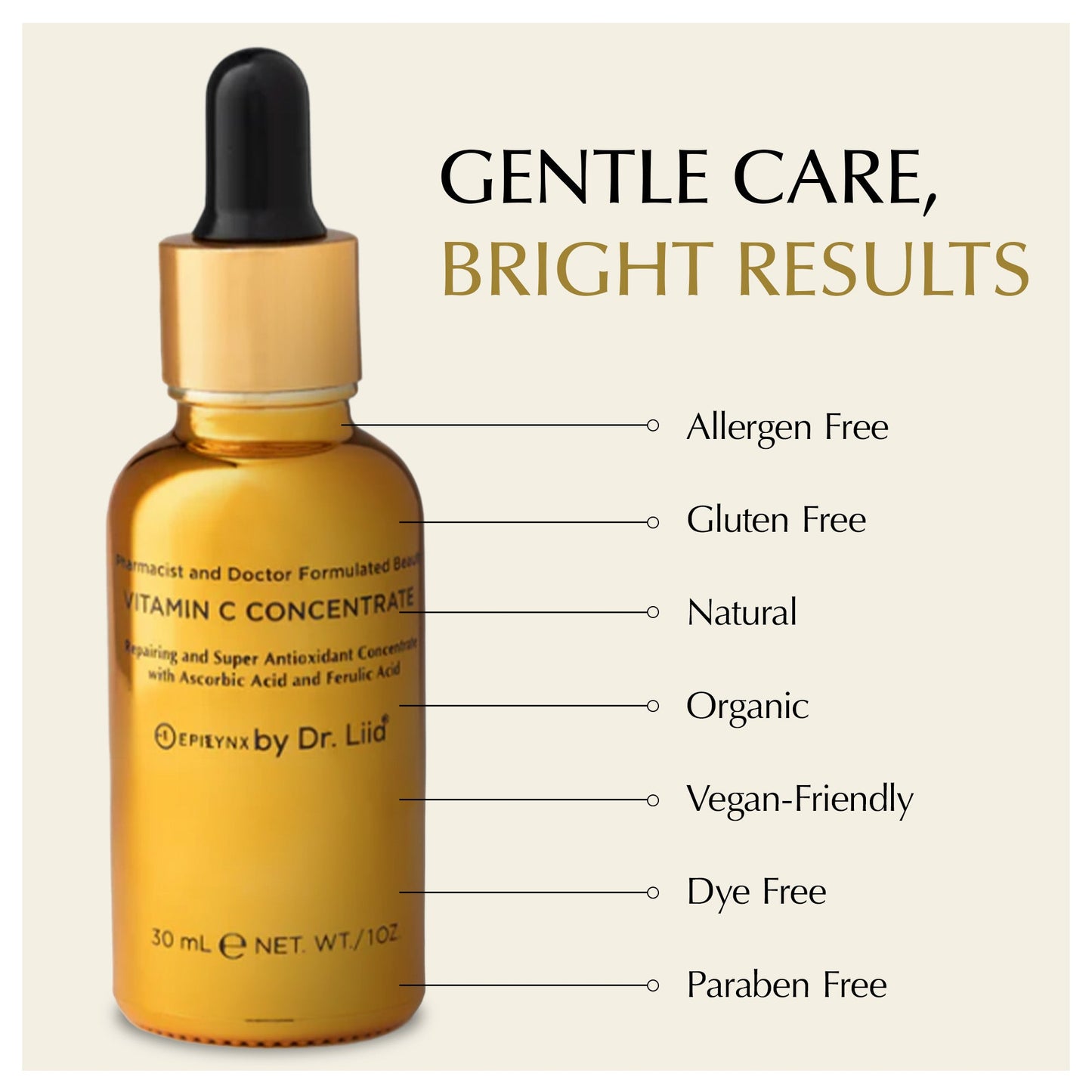 Brightening Vitamin C Serum - Skin Damage Repair