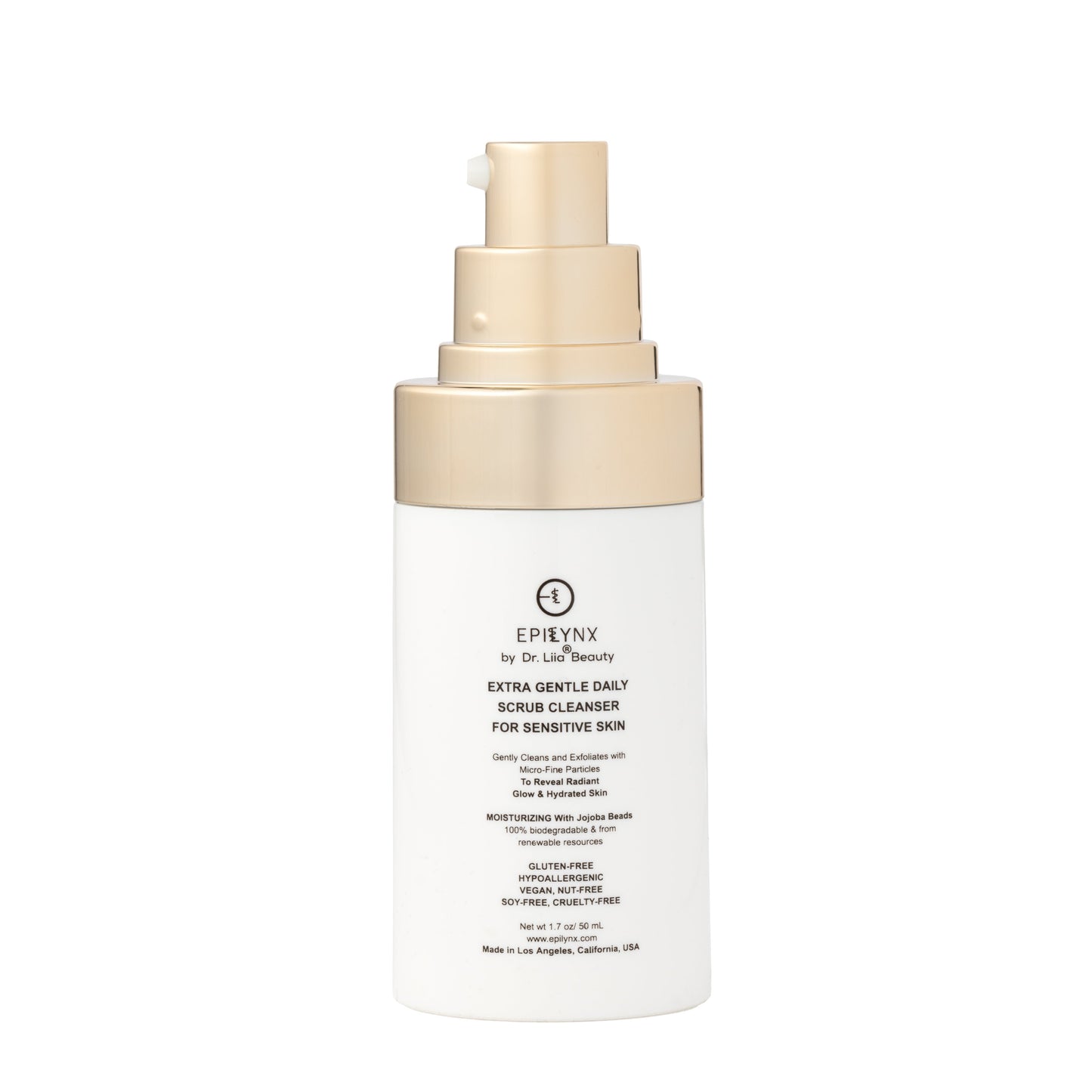Gentle Daily Scrub Cleanser Hyaluronic Acid Facial Scrub