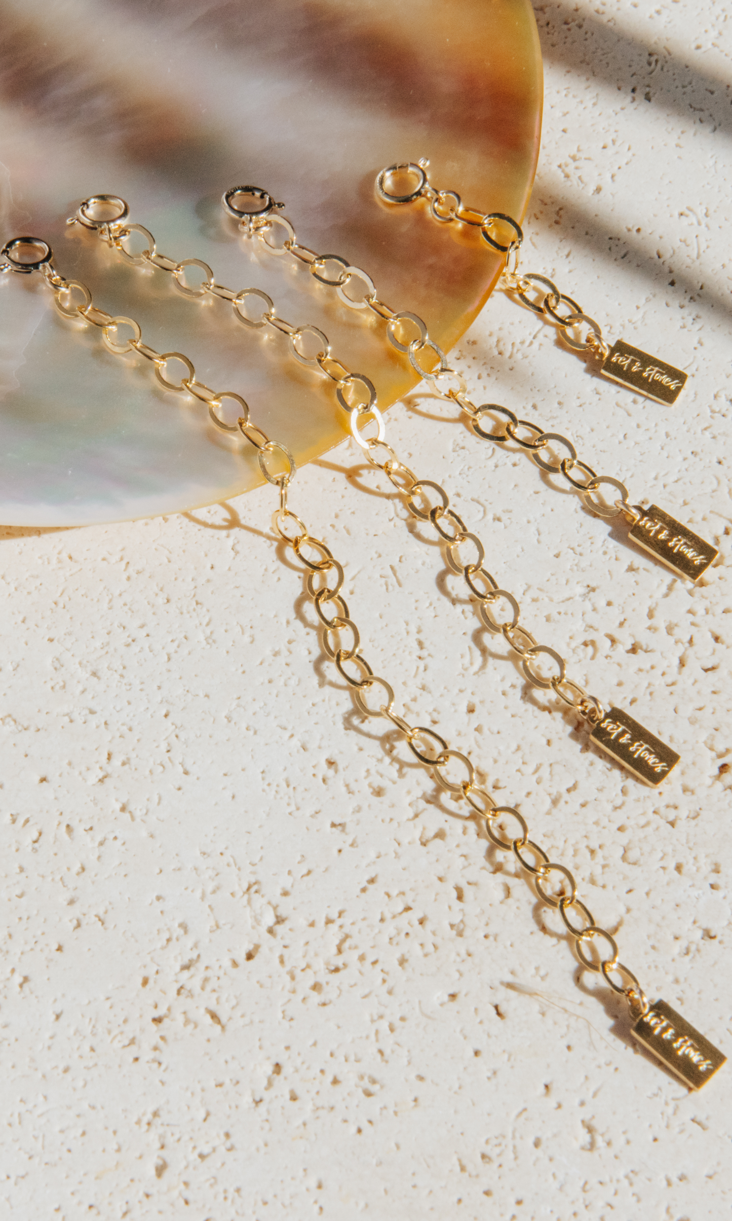 Extender 14k Gold Filled and Sterling Silver Lengthener