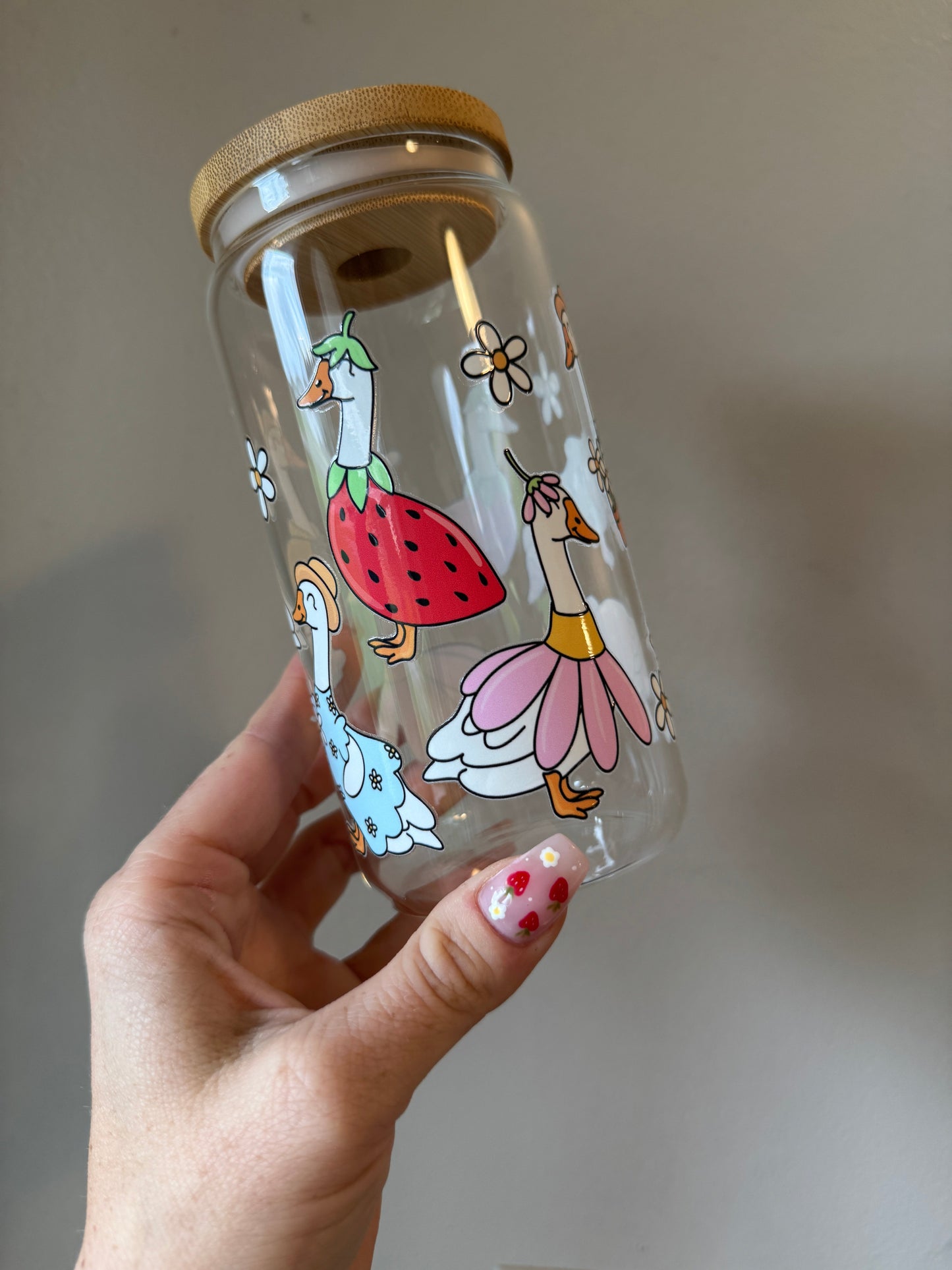 Silly Spring Goose Quirky Mug Sawdust and Cedar