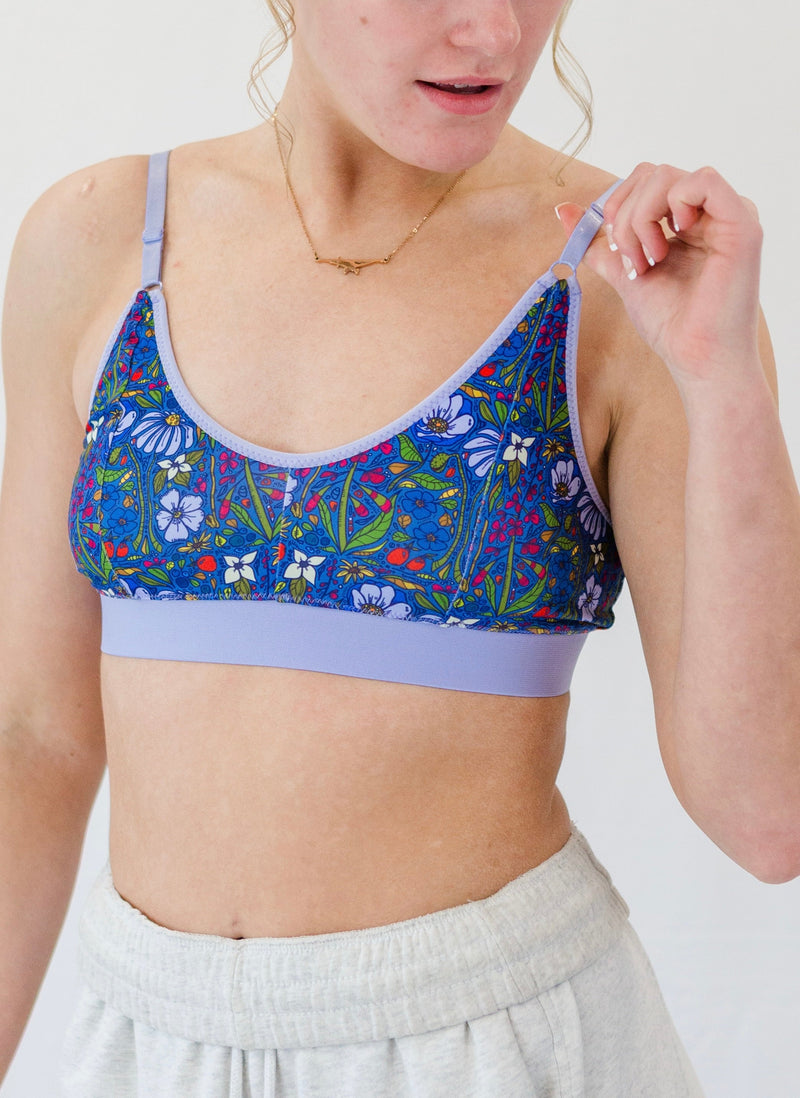 Wildflower Meadow Bright Bra Wearswoop