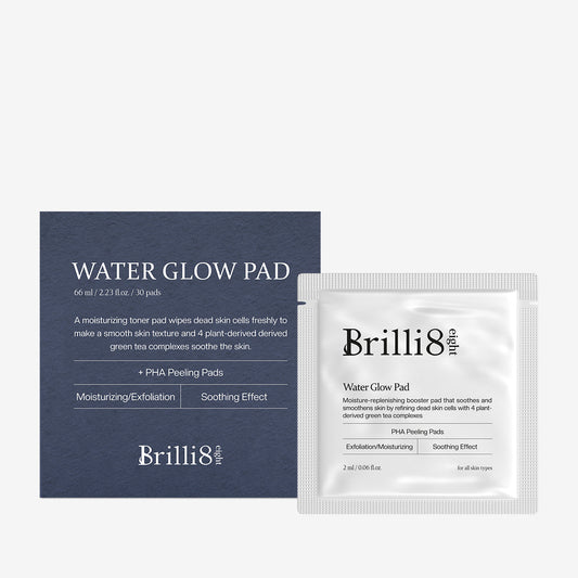 Water Glow Pad Hydrating Facial Pads 30ea Brillieight