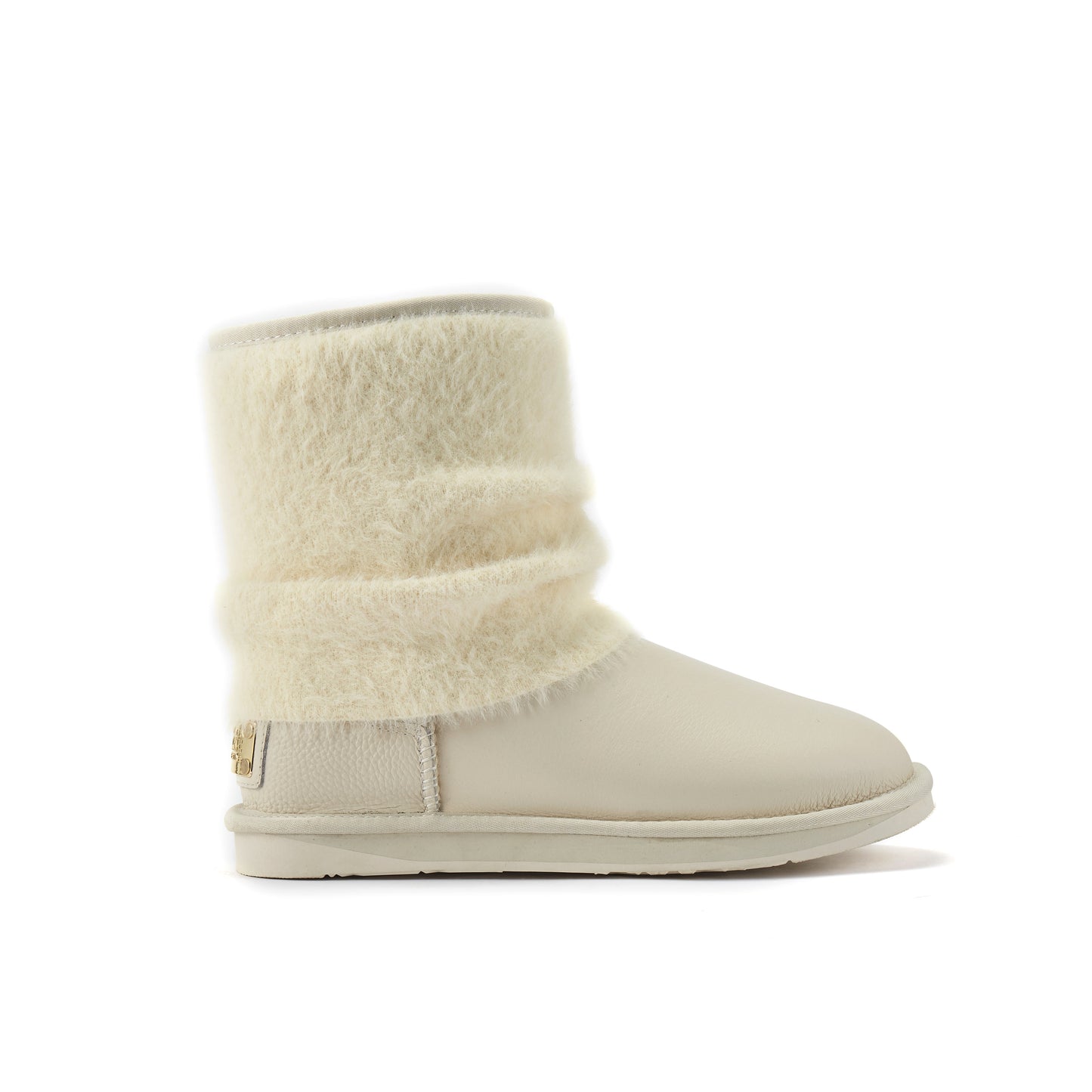 Fame Short White Sheepskin Boot Australia Luxe Collective