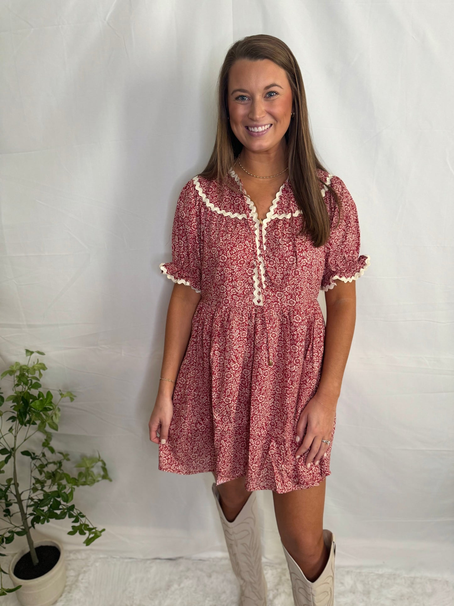 Candy Apple Red Dress Sweet Jude Boutique