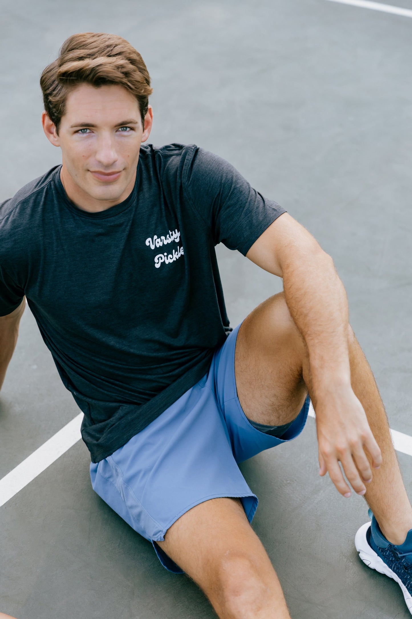 Performance Tech Moisture-Wicking Short Sleeve Shirt Varsity Pickle