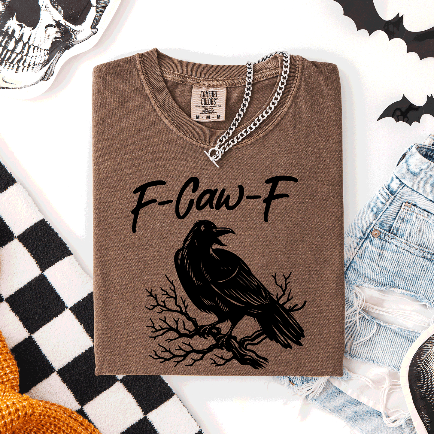 Funny Vulgar Halloween Graphic Tee Comfort Colors T-Shirt Refinery Number One