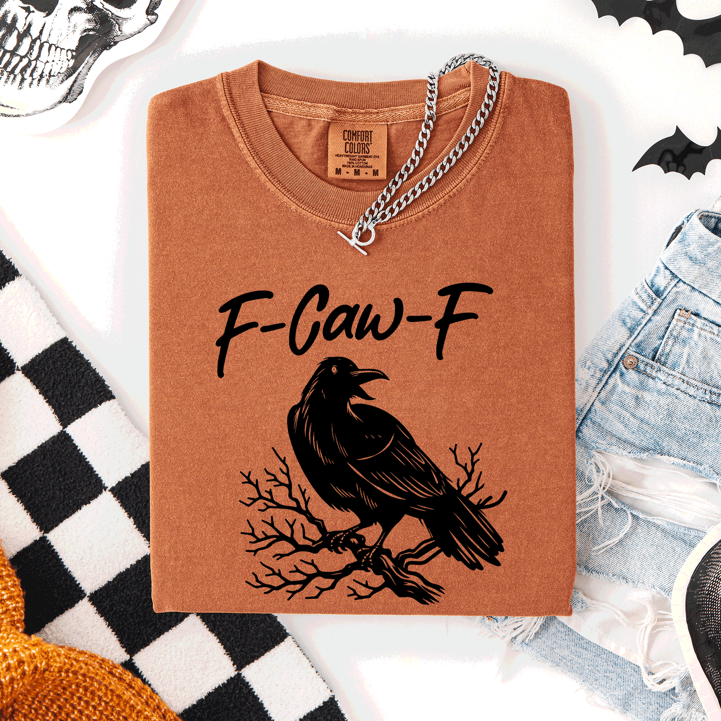 Funny Vulgar Halloween Graphic Tee Comfort Colors T-Shirt Refinery Number One