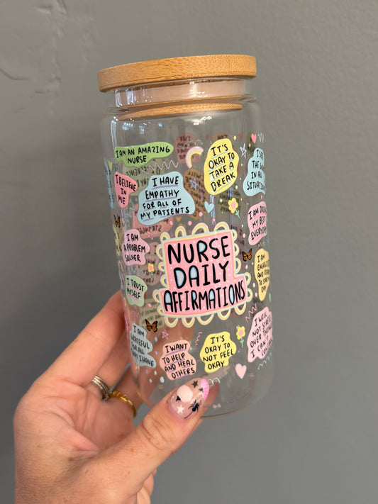 Nurse Daily Affirmations Double Sided