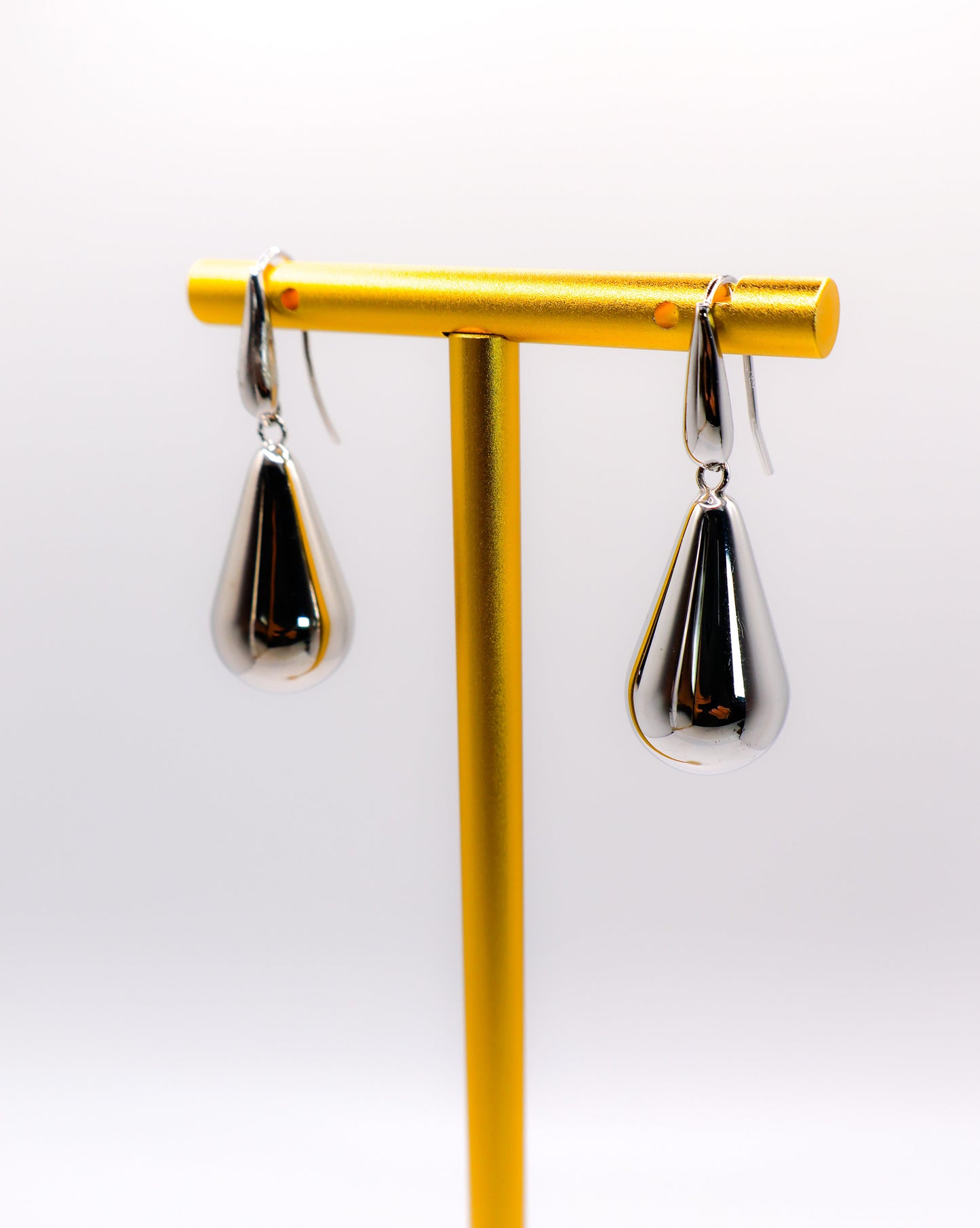 Sterling Silver Raindrop Elegance Earrings Dangle Le Reussi®
