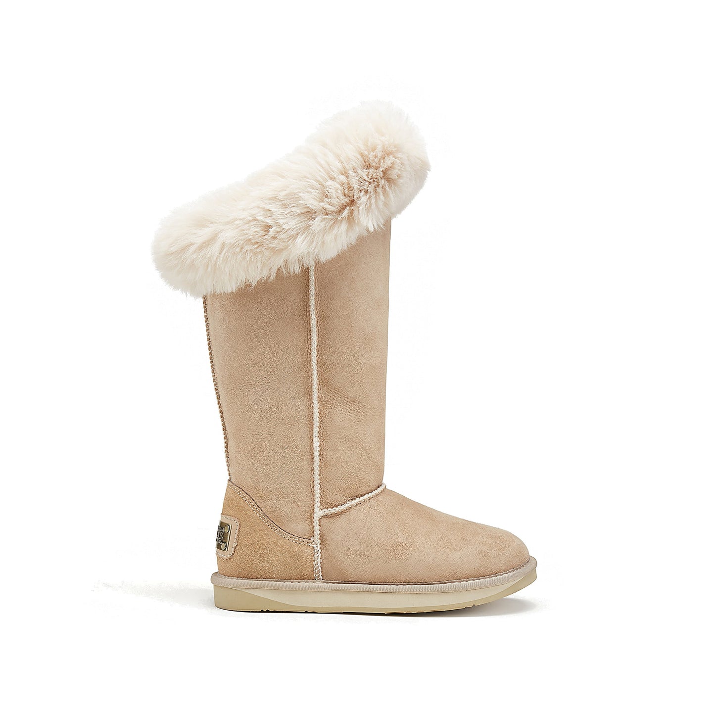 Foxy Tall Luxe Faux Fur Cuff Tall Sandal Australia Luxe Collective