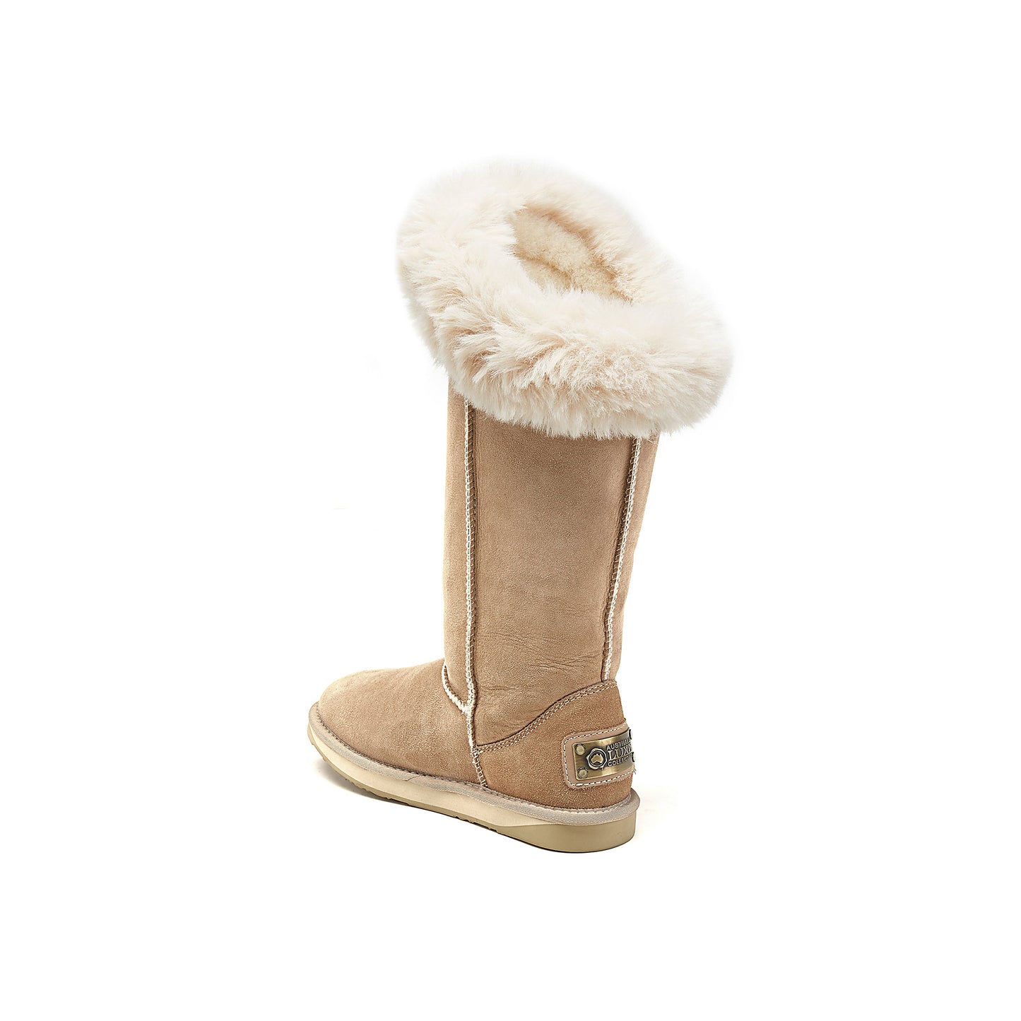 Foxy Tall Luxe Faux Fur Cuff Tall Sandal Australia Luxe Collective