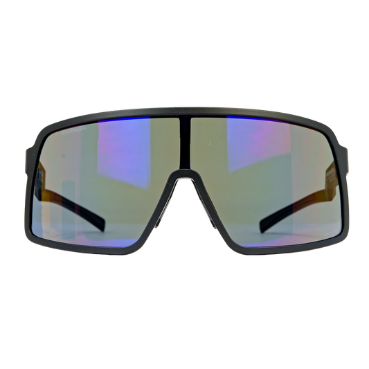 Forza Black Blue Anti-Reflective Mirrored Oleo-phobic Lens Sunglasses