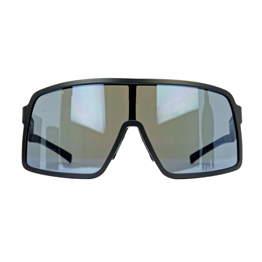 Forza Black/Silver Anti-Reflective Mirrored Oleo-phobic Lens Sunglasses
