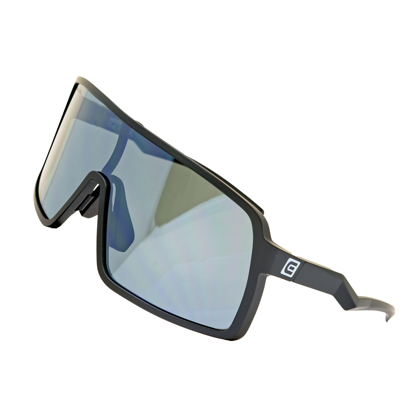 Forza Black/Silver Anti-Reflective Mirrored Oleo-phobic Lens Sunglasses