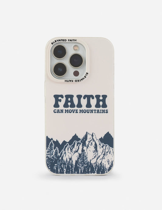 Faith Can Move Mountains Durable iPhone Case