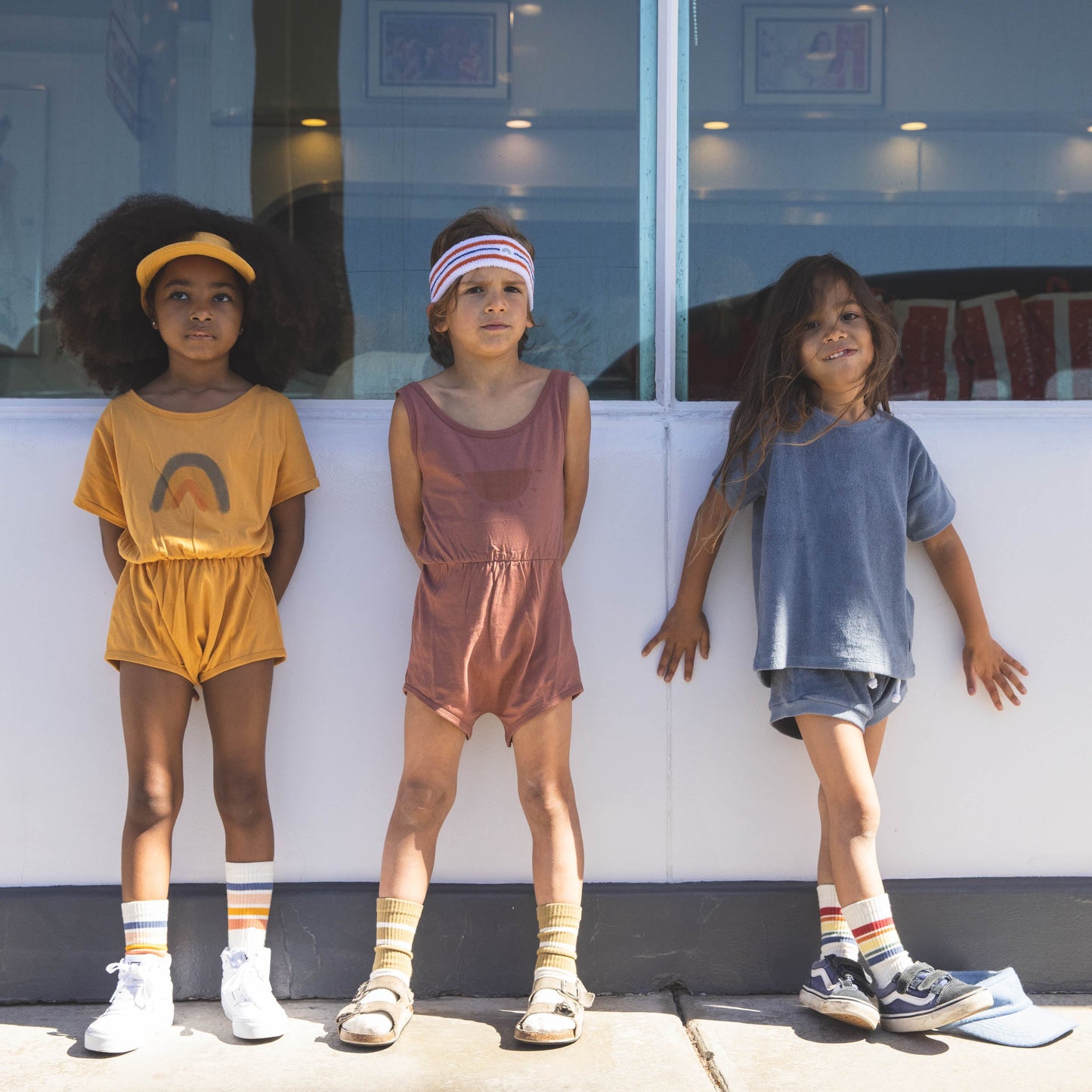 Rainbows & Unicorns Retro Tube Socks Kids & Adults