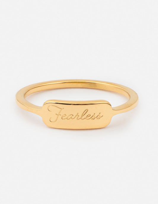 Fearless Ring Bold Christian Jewelry Elevated Faith