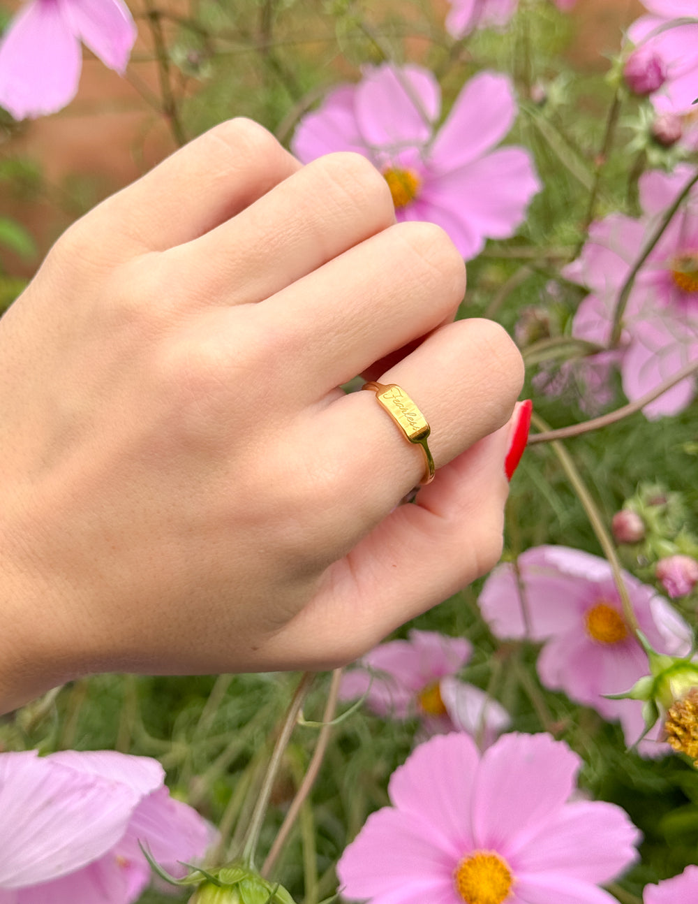 Fearless Ring Bold Christian Jewelry Elevated Faith