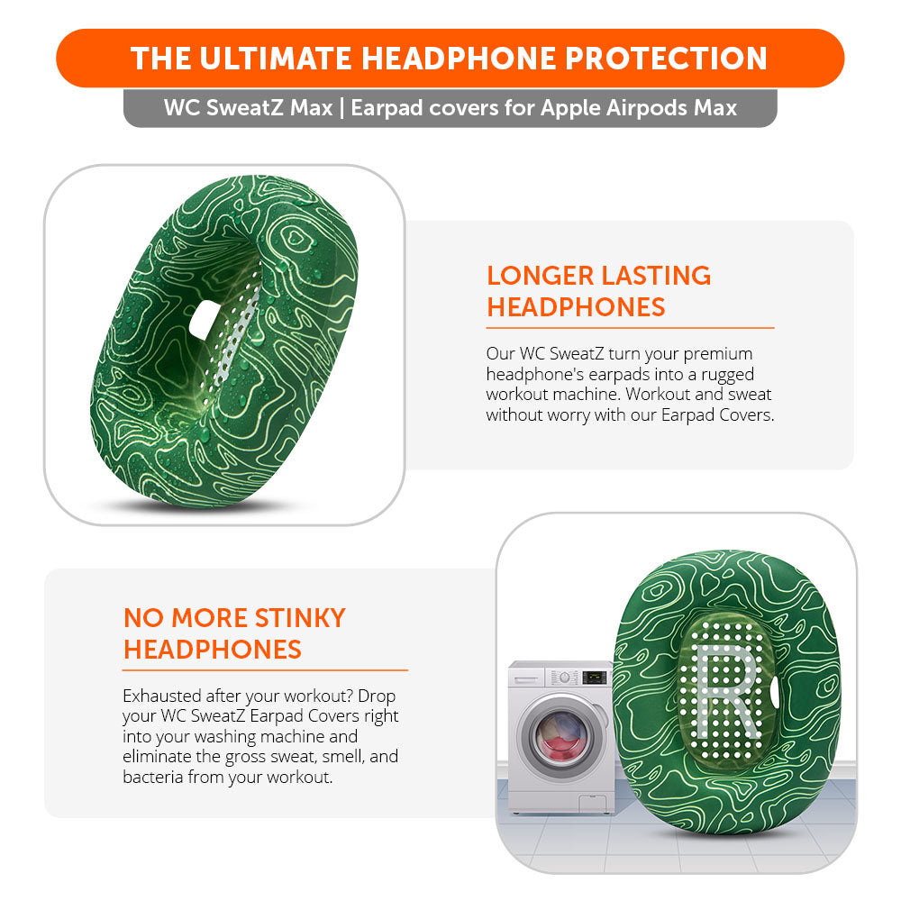Apple Airpods Max 1 Earpad Sweat Covers - WC SweatZ Max