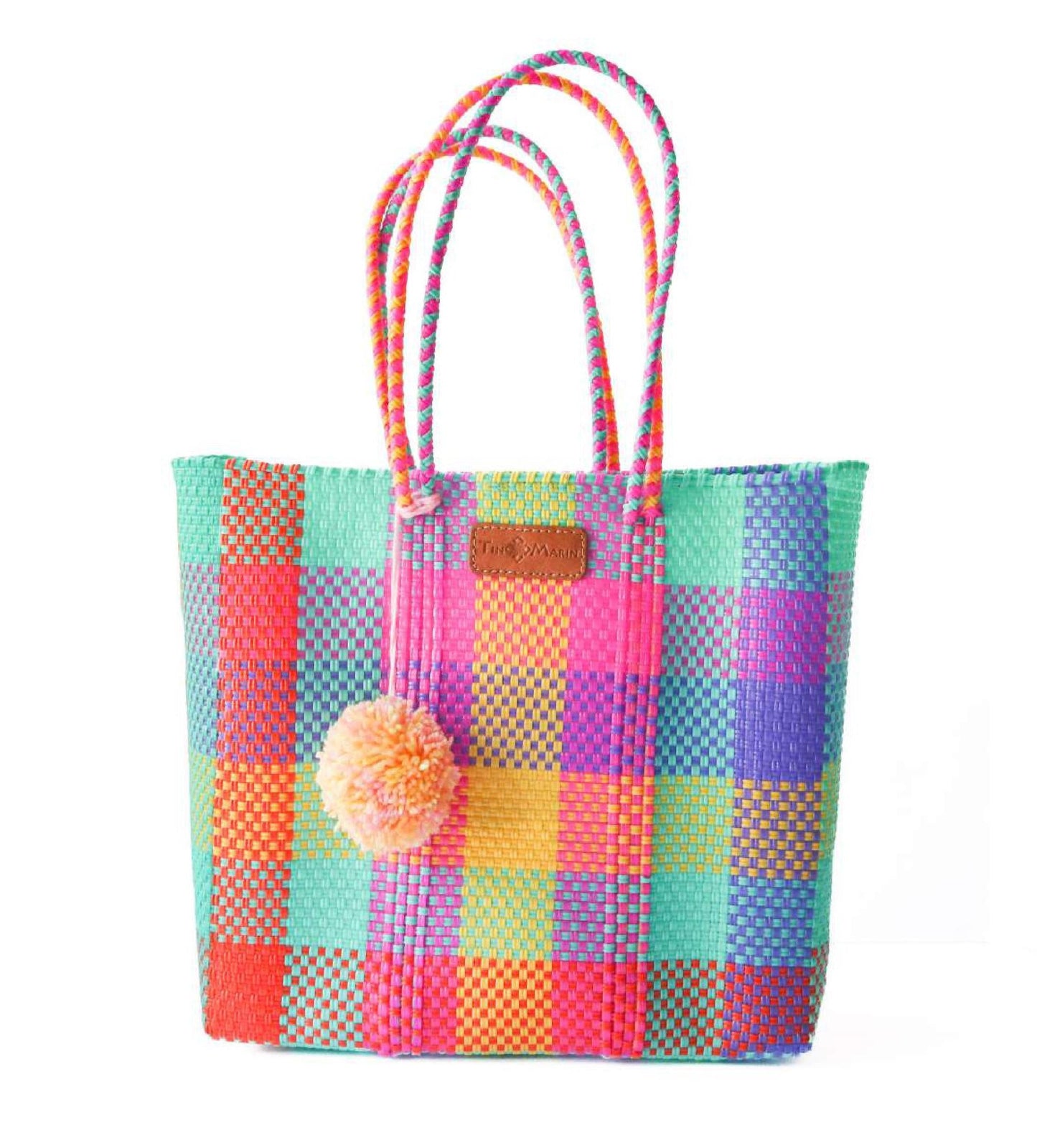 Fiesta Woven Eco-Friendly Tote Bag