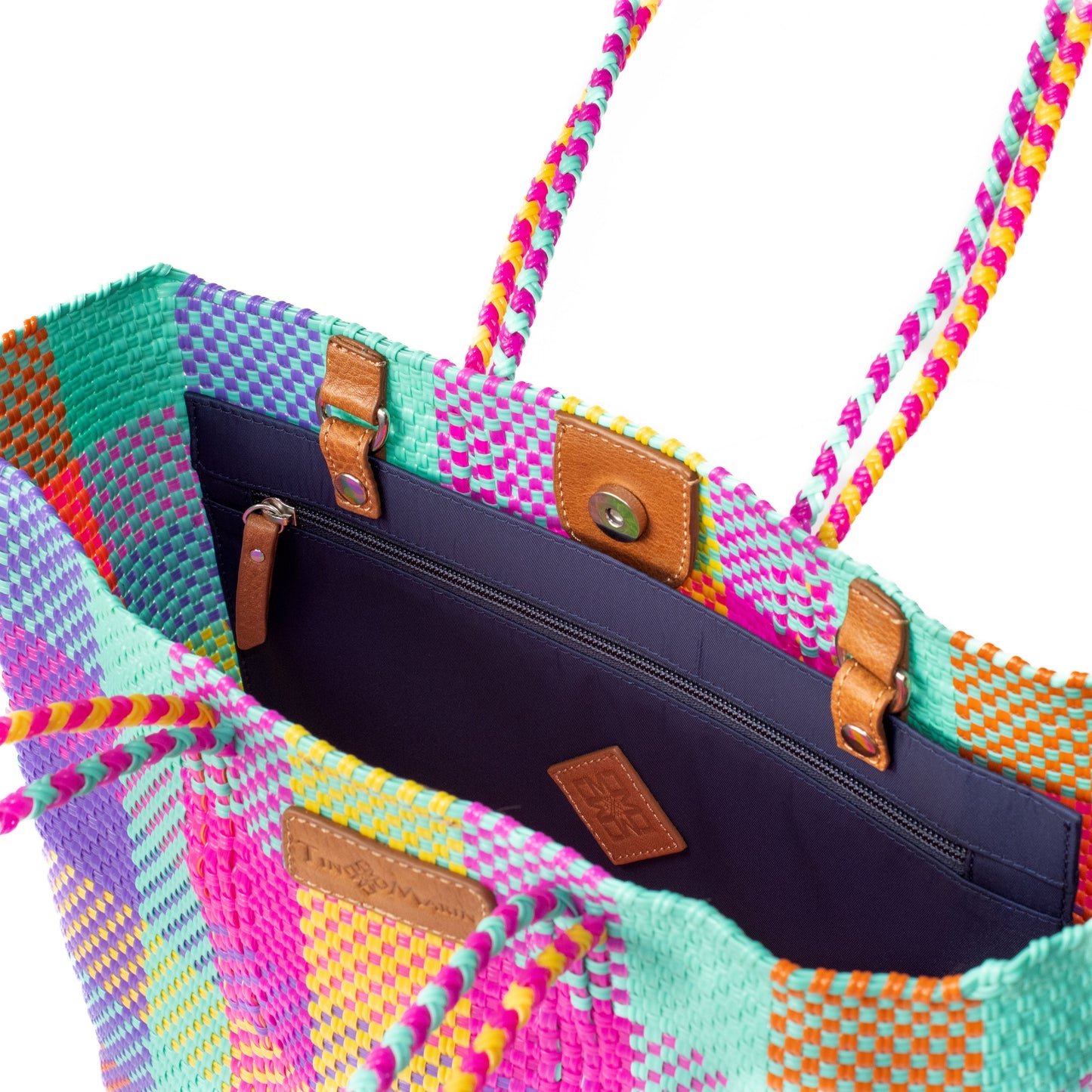 Fiesta Woven Eco-Friendly Tote Bag