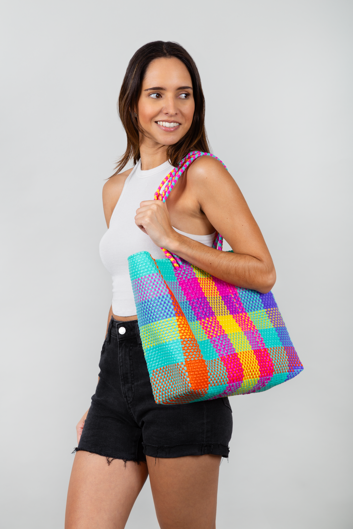 Fiesta Woven Eco-Friendly Tote Bag