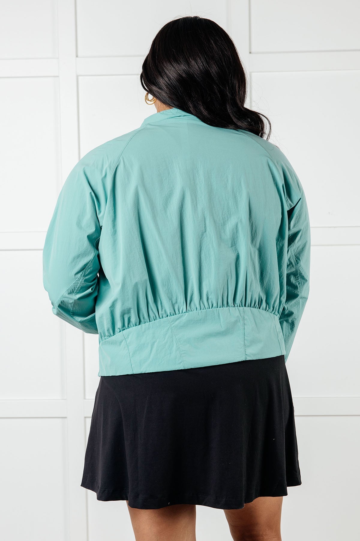 Nylon Tidal Wave Tennis Jacket Fit Happens