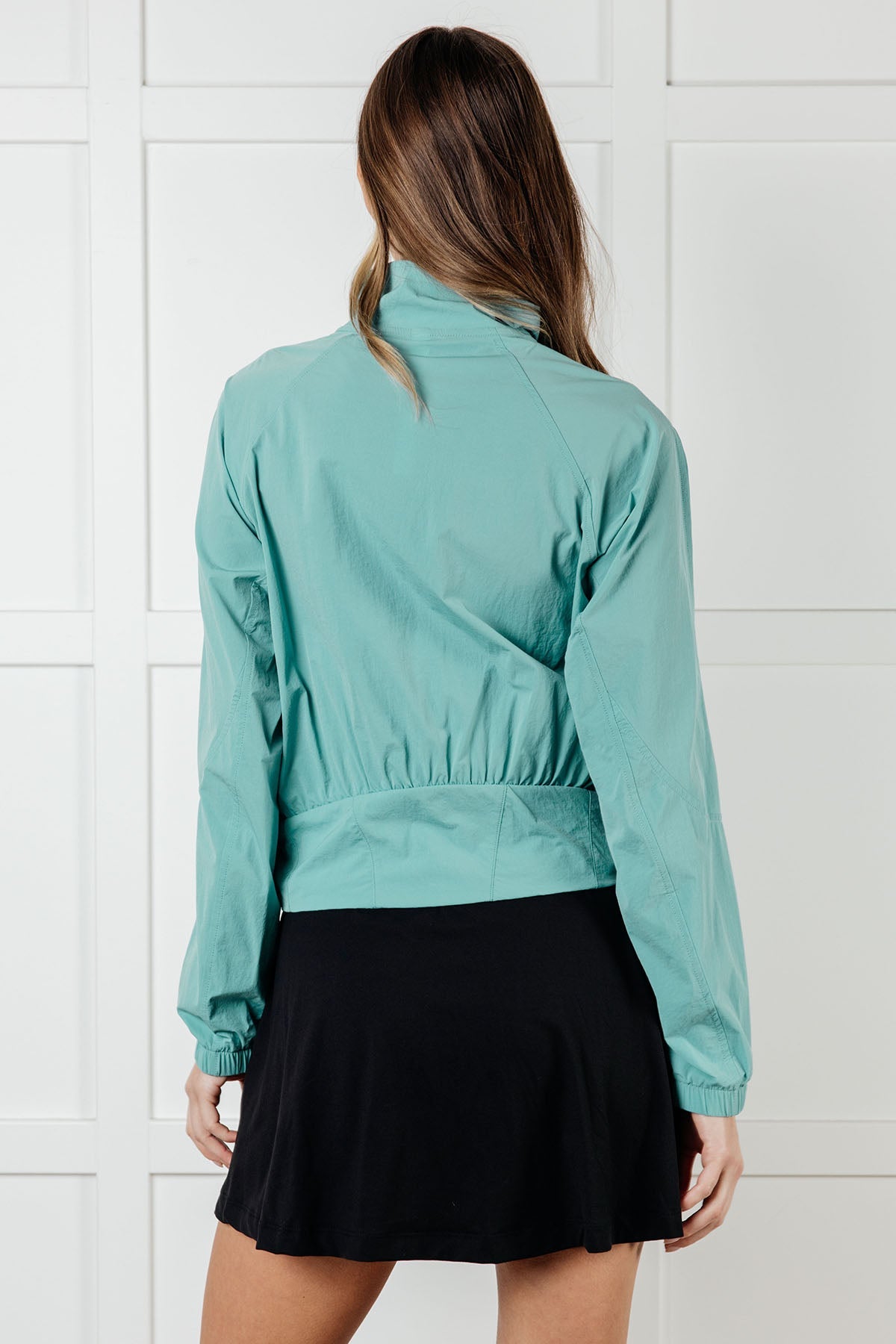 Nylon Tidal Wave Tennis Jacket Fit Happens