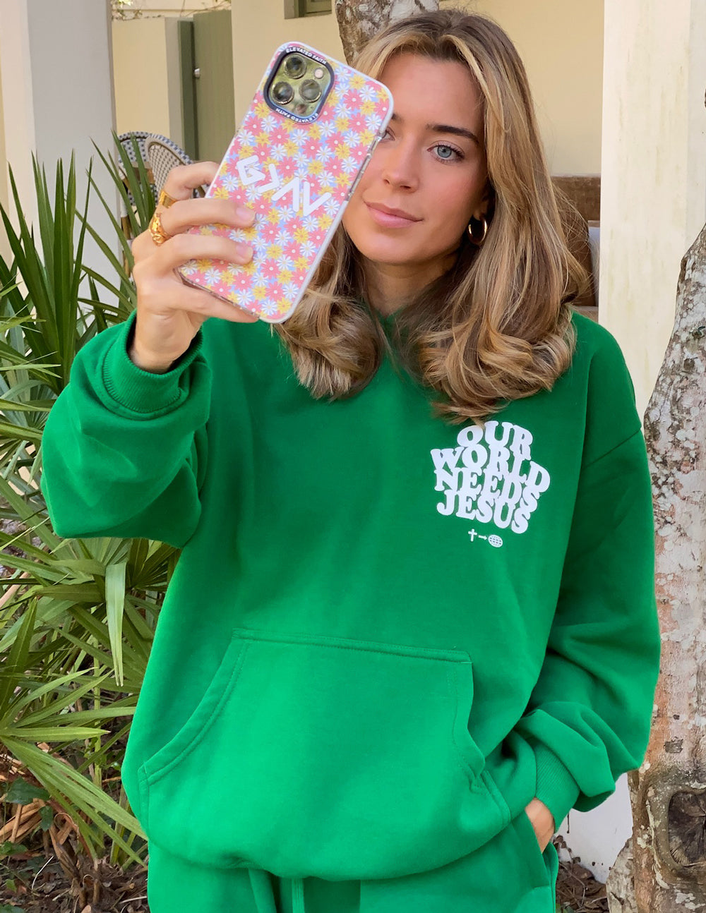Floral Highs and Lows Durable iPhone Case