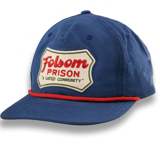 Folsom Prison Patch Soft-Structured Snapback Hat