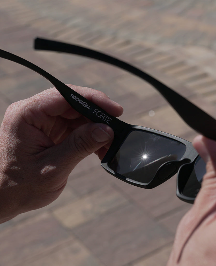 Forte Black Black Sunglasses with Carl Zeiss Technology Lenses