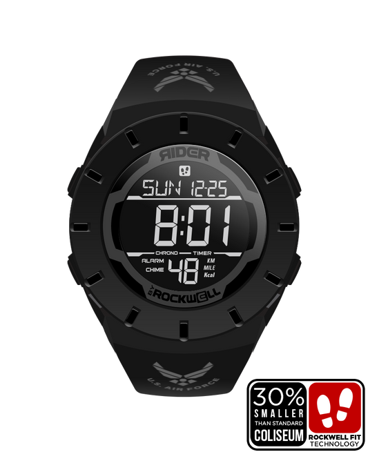 Coliseum Fit Forum Phantom Black Air Force Edition Watch