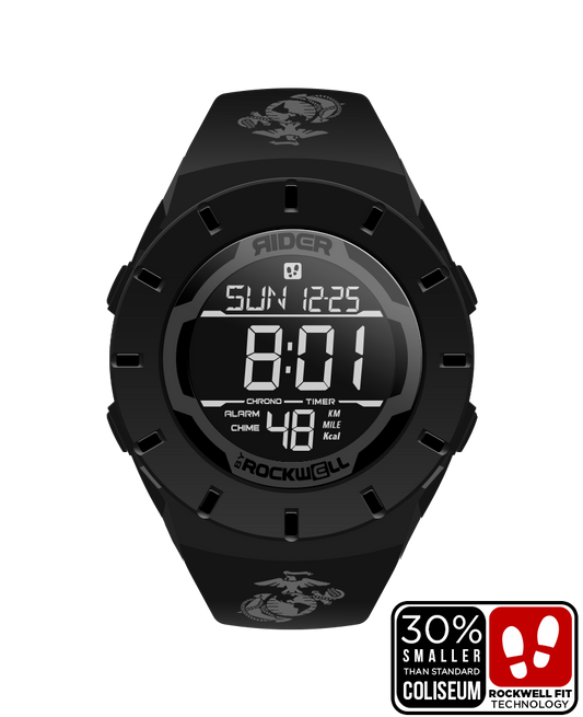 Phantom Black Marines Edition Coliseum Fit™ Forum Watch Rockwell Time