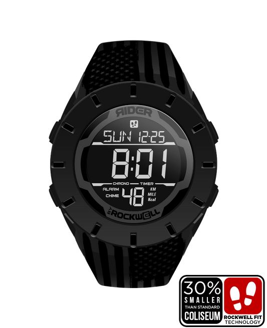Coliseum Fit™ Phantom Black Assault Edition Watch Rockwell