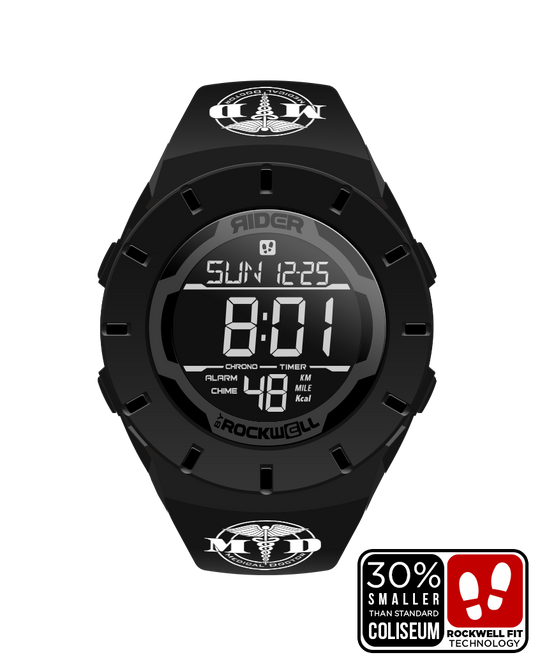 Coliseum Fit Forum Phantom Black Medical Watch Rockwell