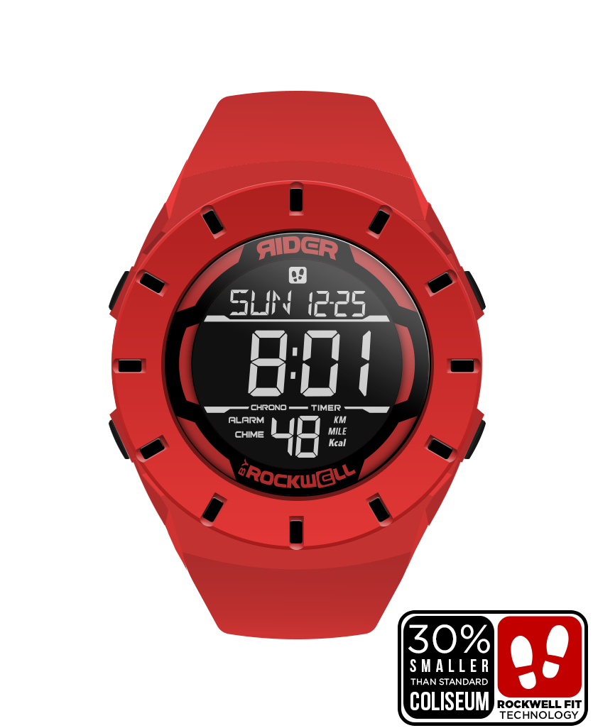 Coliseum Fit Forum Red Black Watch by Rockwell