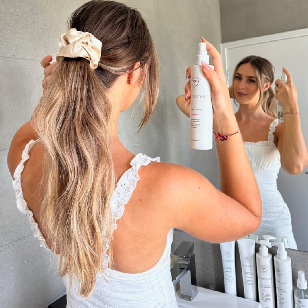 Finishing Spray with Certified Organic Honey Hair Spray I Create Finish