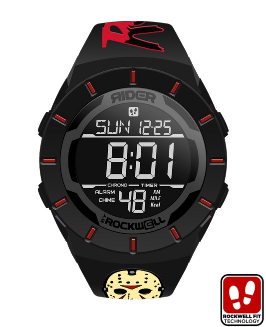 Coliseum Fit™ Phantom Black Digital Watch Friday the 13th Limited Edition Rockwell