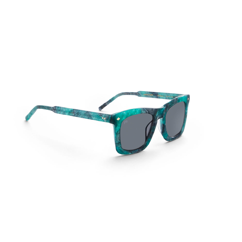 Devlin Oversized Polarized Sunglasses Plant-Based Frames Opolis