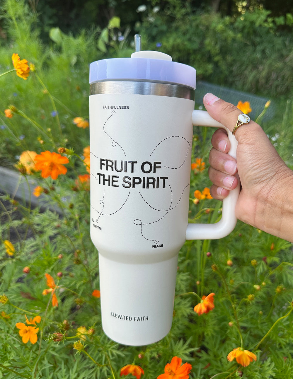 Fruit of the Spirit 40 oz Stainless Steel Tumbler
