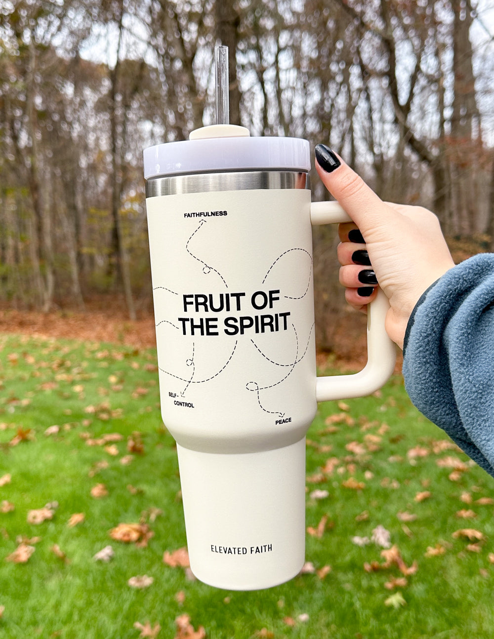 Fruit of the Spirit 40 oz Stainless Steel Tumbler