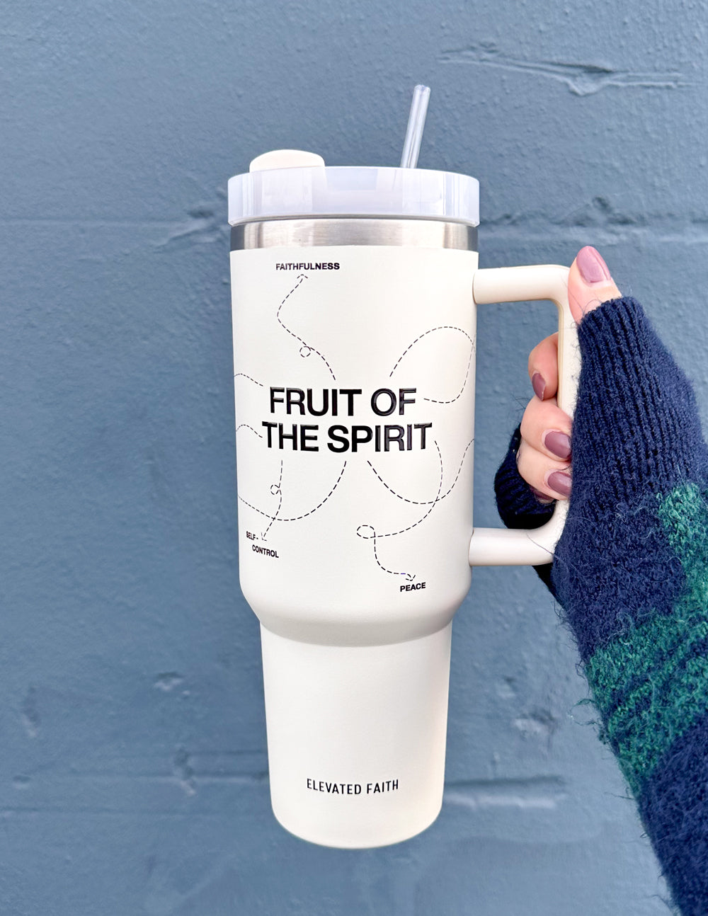 Fruit of the Spirit 40 oz Stainless Steel Tumbler