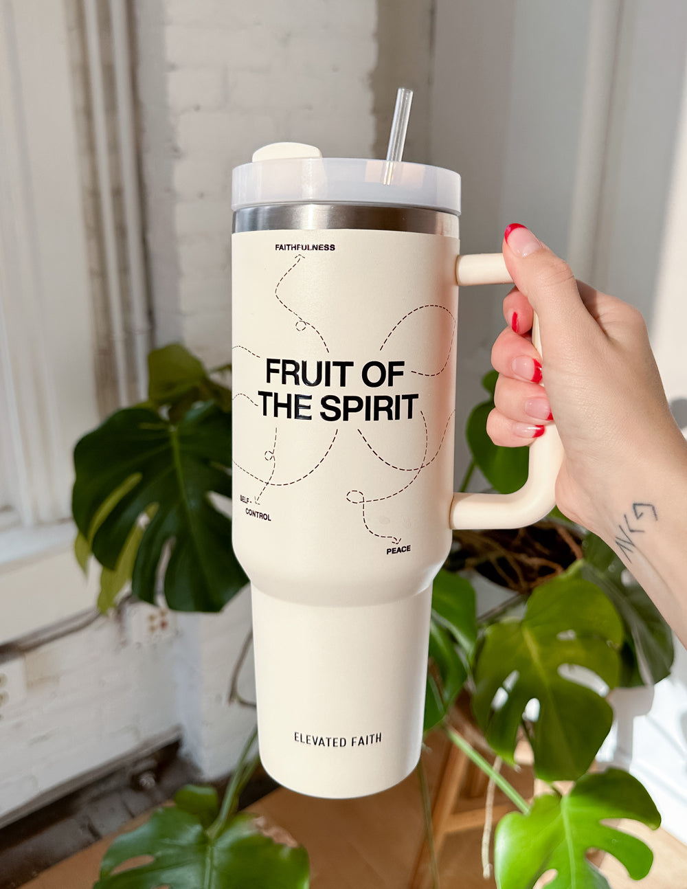 Fruit of the Spirit 40 oz Stainless Steel Tumbler