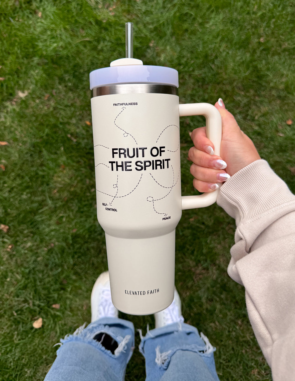 Fruit of the Spirit 40 oz Stainless Steel Tumbler