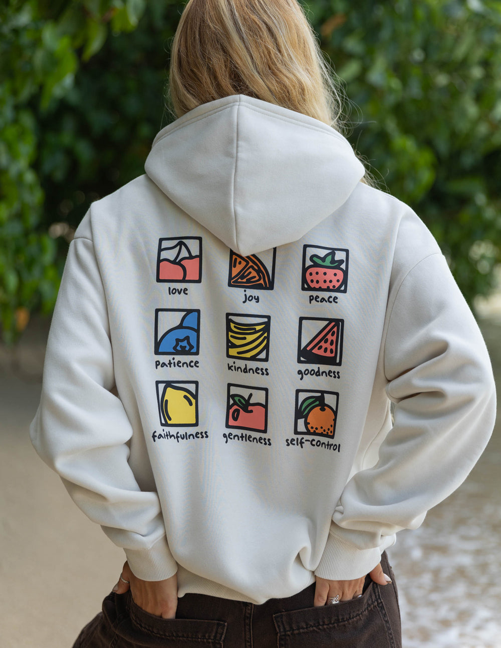 Fruit of the Spirit Nimbus Cloud Relaxed Unisex Hoodie